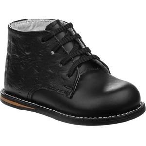 Black OSTRICH JOSMO Unisex-Child Walking Shoes Ankle Boot